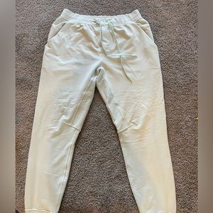 Men’s Lululemon City Sweat Jogger *29 size Lg Mint Green
